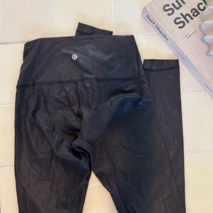 Lululemon Black Shine Leggings